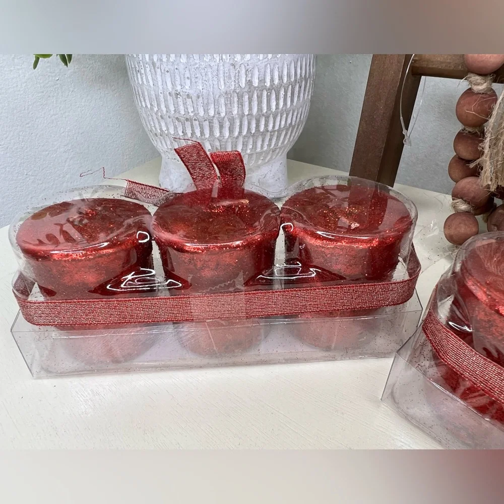Brand New - Set of 3 Metallic Votives